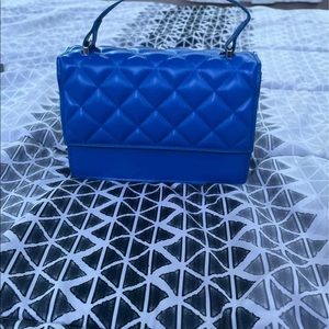 Royal blue mini purse